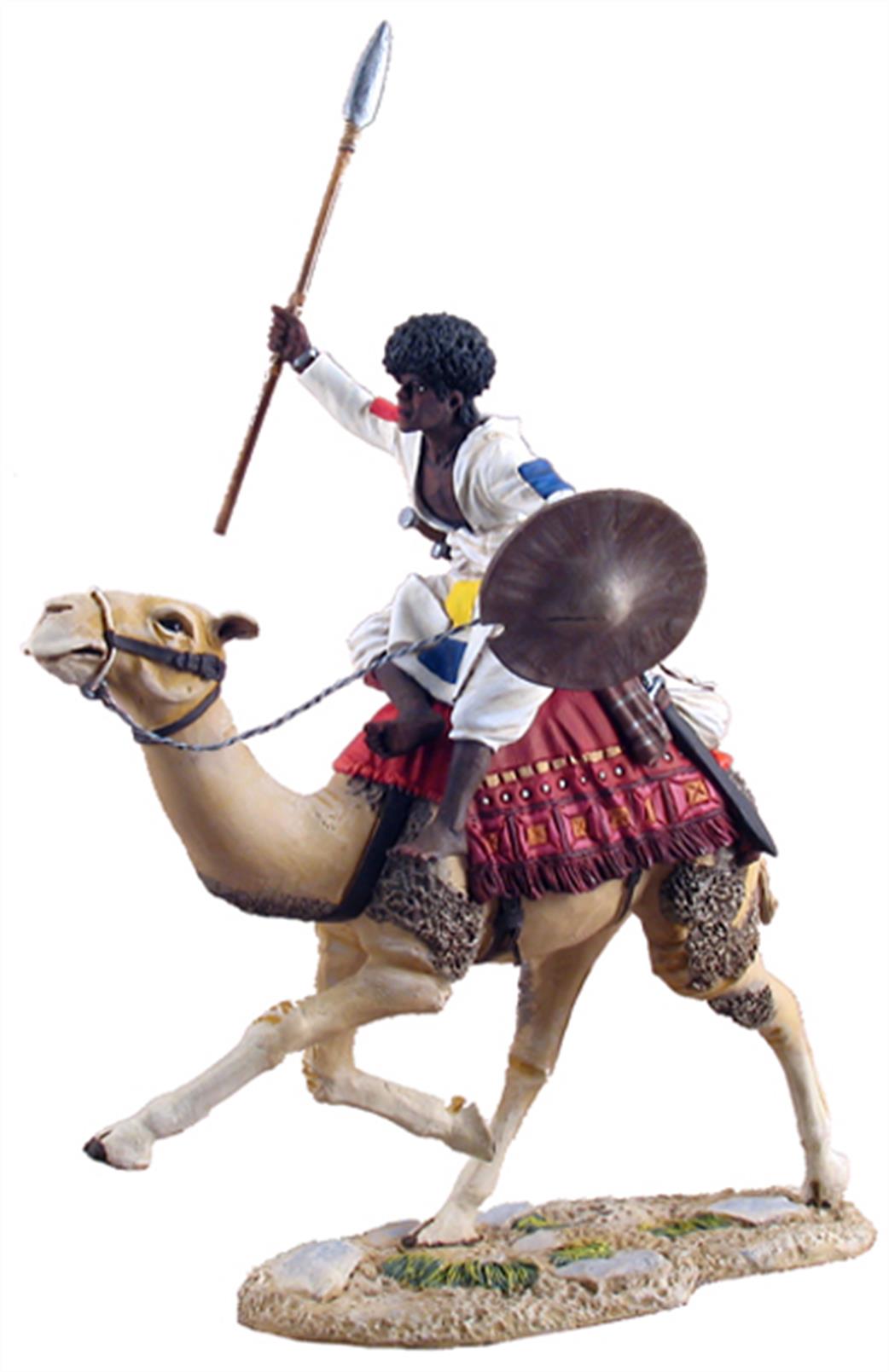 WBritain 27033 Mahdist Mounted On Camel Charging No.2 War Along the Nile Two Piece Set 1/30