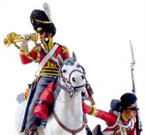 W Britain "Forward Gordon's" A Scots Grey Bugler and a Gordon Highlander advanceThe Royal Scots Greys was a cavalry regiment of the British Army from 1707. The regiment's history began in 1678, when three independent troops of Scots Dragoons were raised. In 1681, these troops were regimented to form The Royal Regiment of Scots Dragoons, numbered the 4th Dragoons in 1694.The Gordon Highlanders was a line infantry regiment of the British Army that existed for 113 years, from 1881 until 1994.3 Piece SetLimited Edition of 6001/30 ScaleMatt Finish