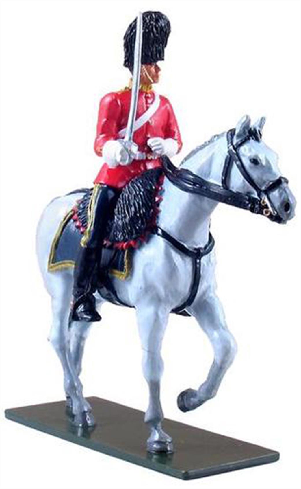 WBritain 48014 Royal Scots Dragoon Mounted Trooper Two Piece Limited Edition Set 1/32