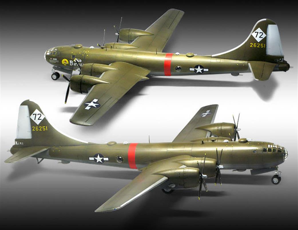 Academy 1/72 12517 USAF B-29a Old Battler Superfortress Kit