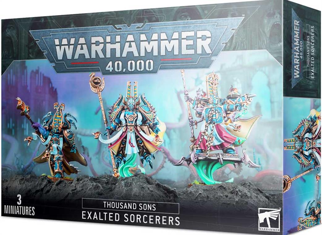 Games Workshop 28mm 43-39 Thousand Sons Exalted Sorcerers