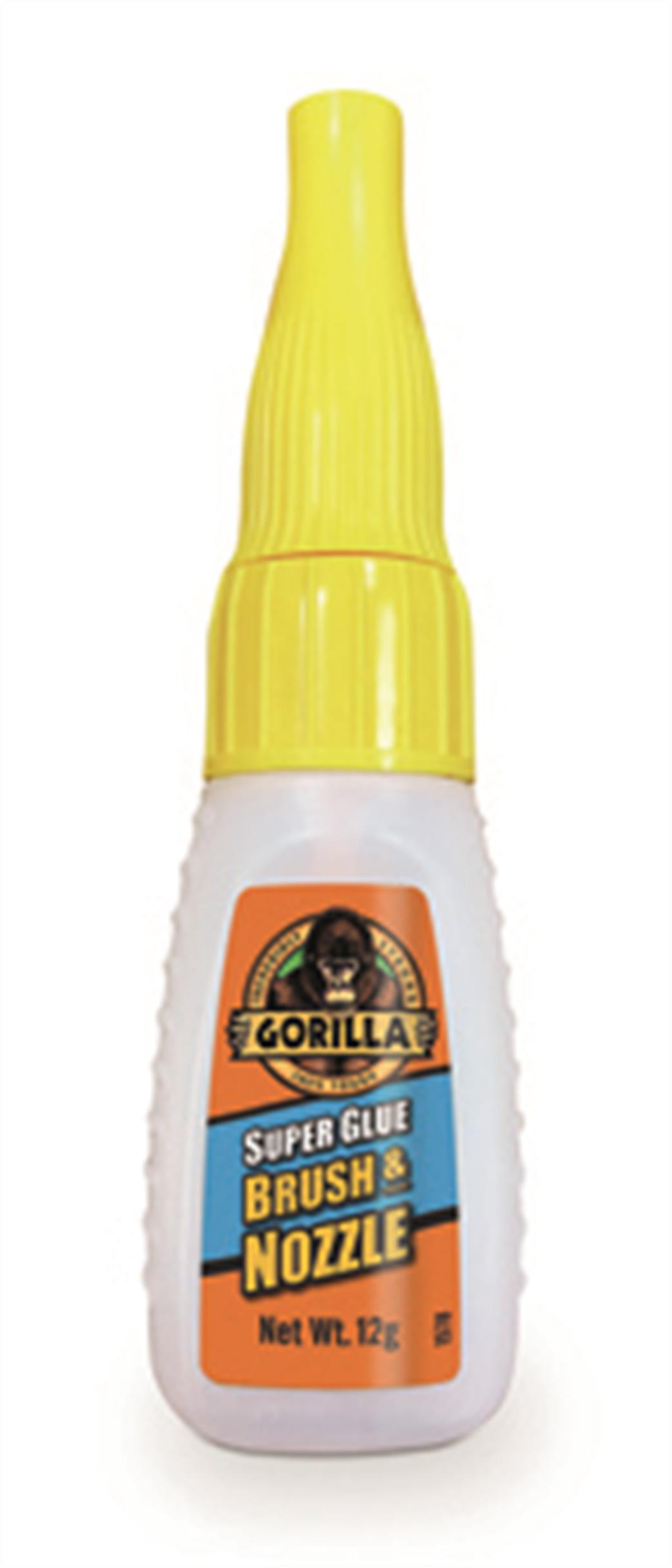 Gorilla  1580 Super Glue Brush & Nozzle 12g