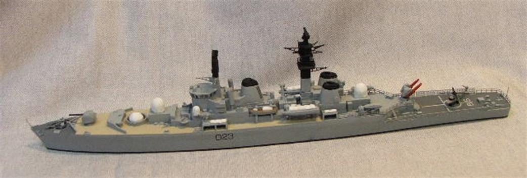 MT Miniatures MTM014 HMS Bristol Royal Navy Type 82 Destroyer Resin Kit 1/700