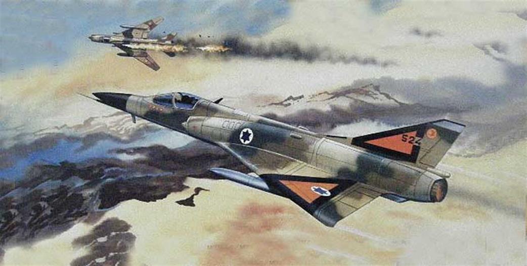 PM Model 1/72 PM-222 Israeli IAI Nesher Fighter Plastic Kit