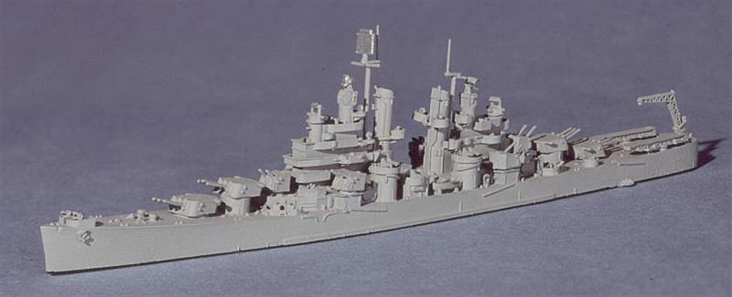 Navis Neptun 1/1250 1340B USS Vincennes 1944 Cleveland class light cruiser Model