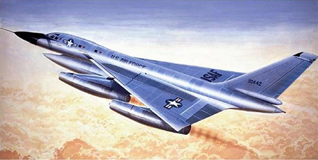 Italeri 1/72 1142 USAF B-58 Hustler Strategic Bomber Kit