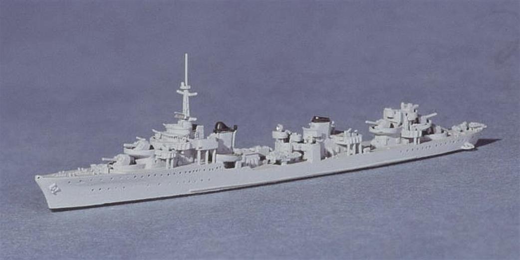 Navis Neptun 1461A Le Terrible French super-destroyer WW2 1/1250