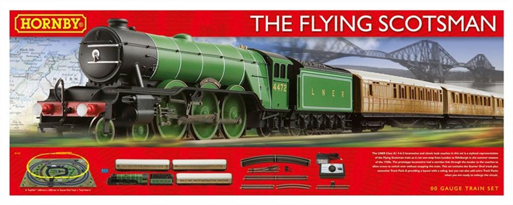 Hornby OO R1167 The Flying Scotsman Train Set