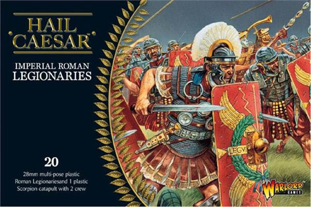 Warlord 28mm WGH-IR-01 Imperial Roman Legionaries (20) Hail Caesar