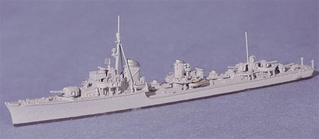 Navis Neptun 1/1250 1061 Z32-34, German Super Destroyers with twin turret forward