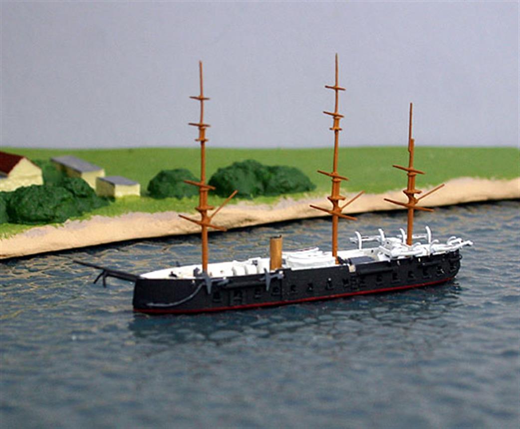 Spidernavy 1/1250 SN 0-09 HMS Hector 1866 broadside ironclad