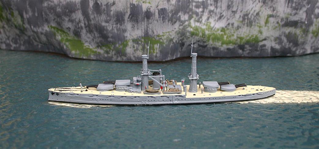 Navis Neptun 1/1250 303S USS Arizona, BB39, with painted decks, 1916