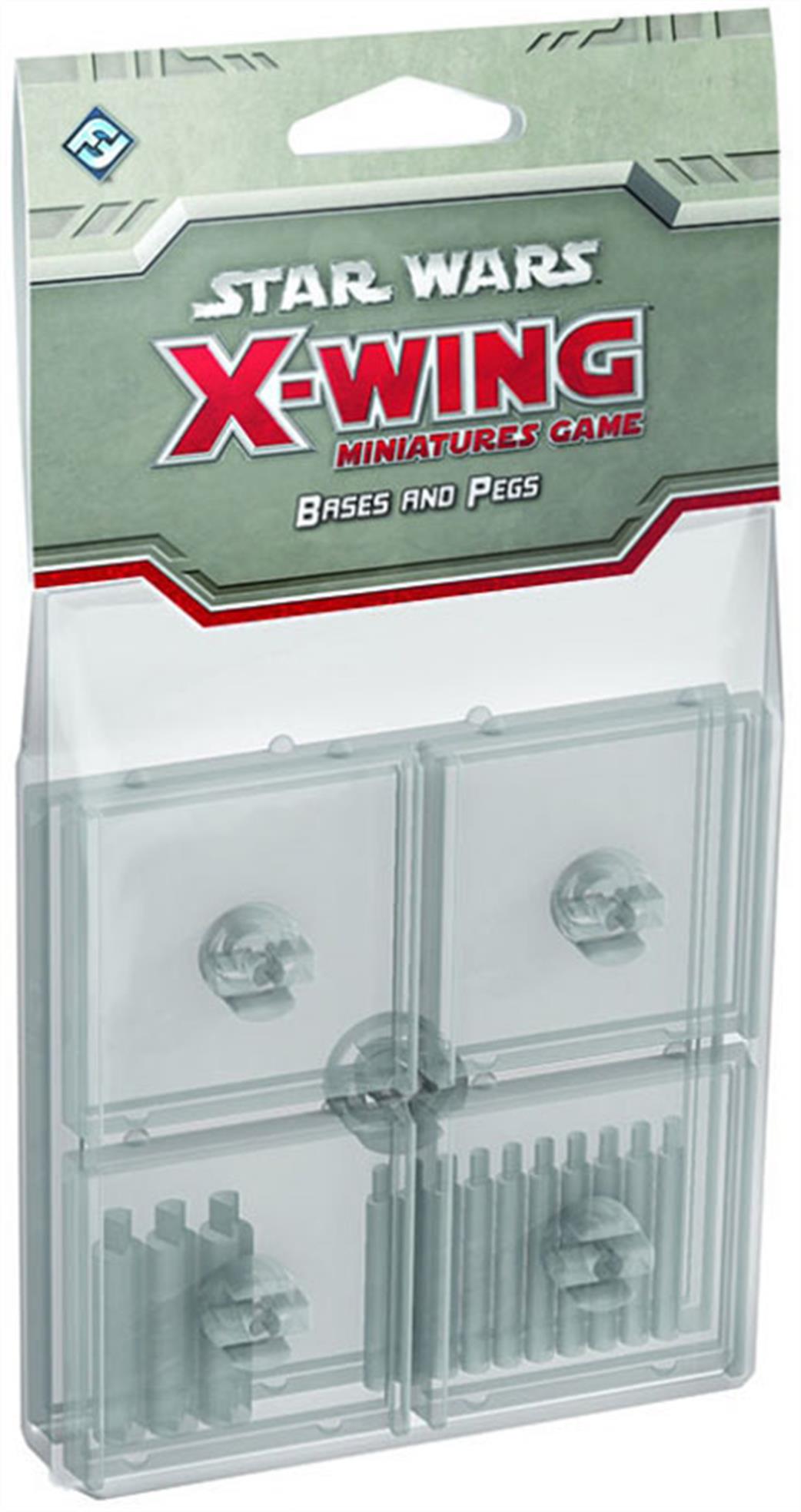 Fantasy Flight Games  SWX48 Clear Bases and Pegs Accessory Pack, Star Wars X-Wing