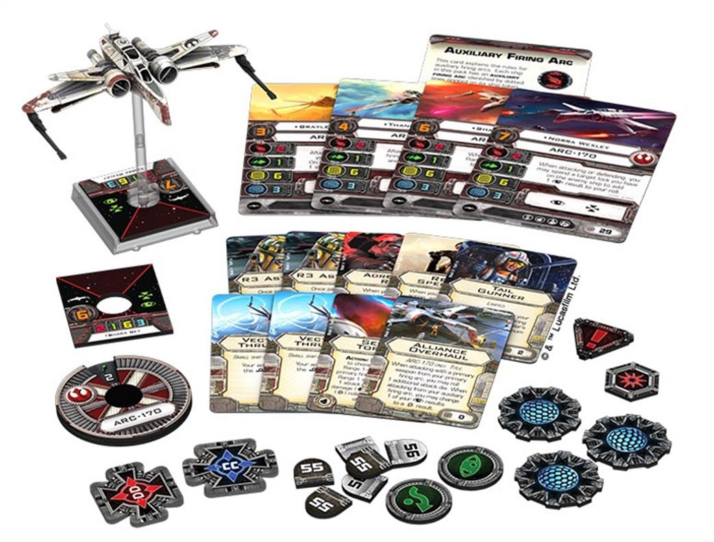 Fantasy Flight Games SWX53 ARC-170 Expansion Pack from Star Wars X-Wing