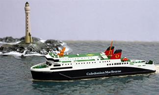 A fine new 1/1250 scale metal waterline model of the large Calmac ferry, Loch Seaforth.