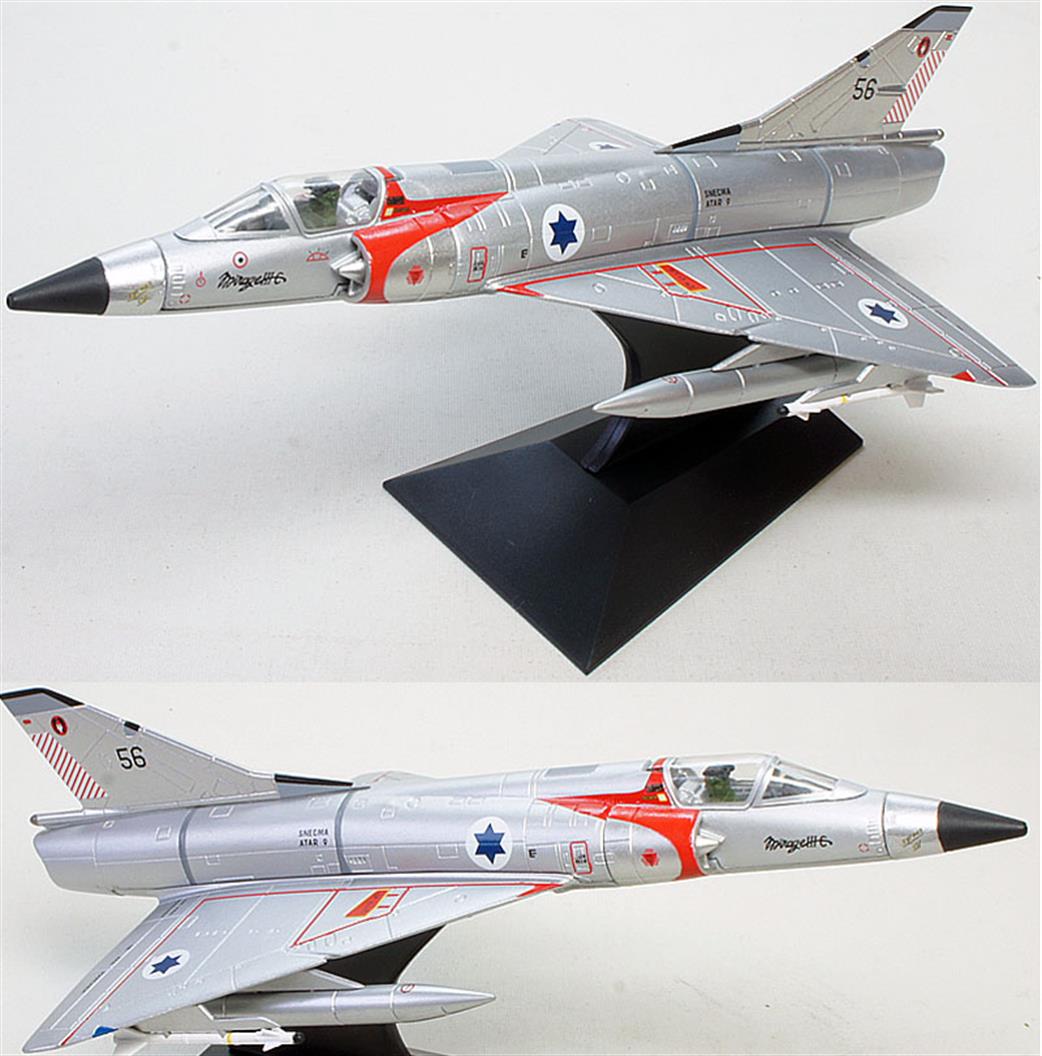 Falcon Models 1/72 FA725002NPQ Israeli Mirage IIICJ Shahak 56 of Giora Epstein No 101 Sqn Haztor air base 6 June 1967