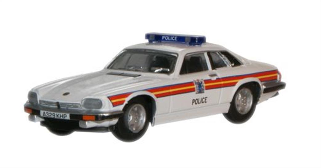 Oxford Diecast 1/76 76XJS002 Metropolitan Police Jaguar XJS