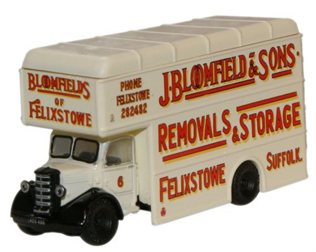 Oxford Diecast 1/148 NBP001 Bloomfields Felixstowe Bedford Pantechnicon