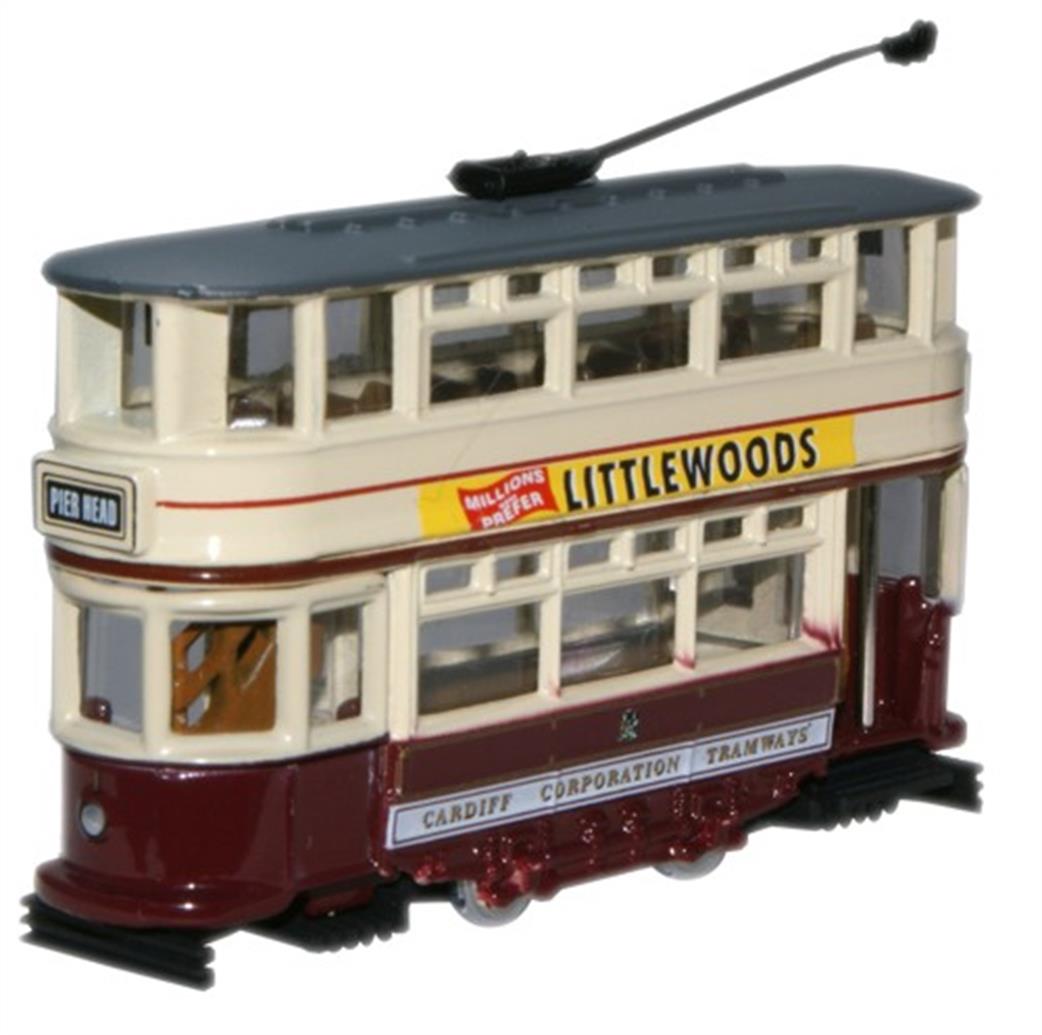 Oxford Diecast 1/148 NTR006 Cardiff Tram
