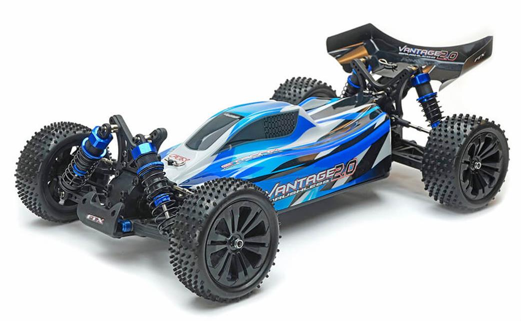 FTX 1/10 FTX5561B Vantage 2.0 Brushless Buggy 4WD RTR with Lipo Battery and Charger