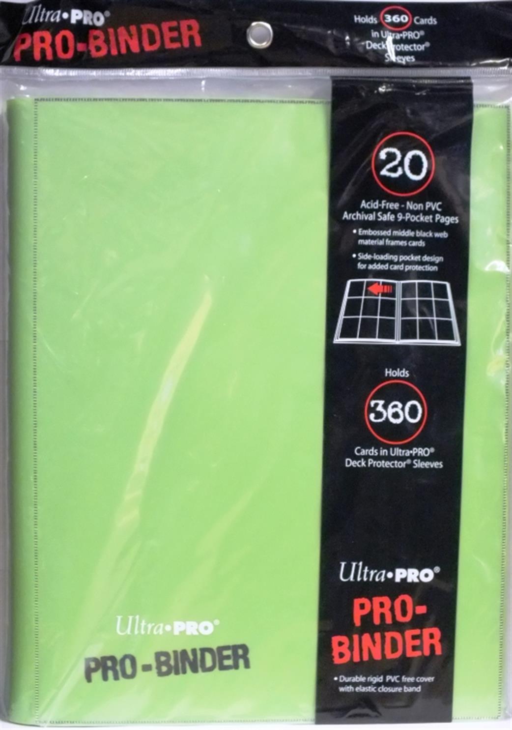 Ultra Pro  15148 A4 Lime Green Eclipse Pro-Binder Portfolio