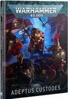 Codex: Adeptus Custodes contains a wealth of background and rules – the definitive book for Adeptus Custodes collectors.