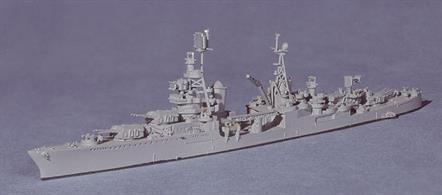A late war version of these heavy cruisers with new radars, extra AA guns and an aircraft catapult removed.