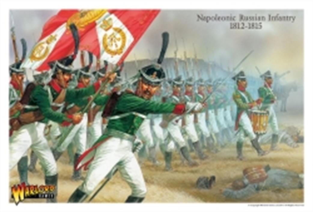 Warlord  WGN-RUS-02 Black Powder 1812-1815 Russian Line Infantry (32)