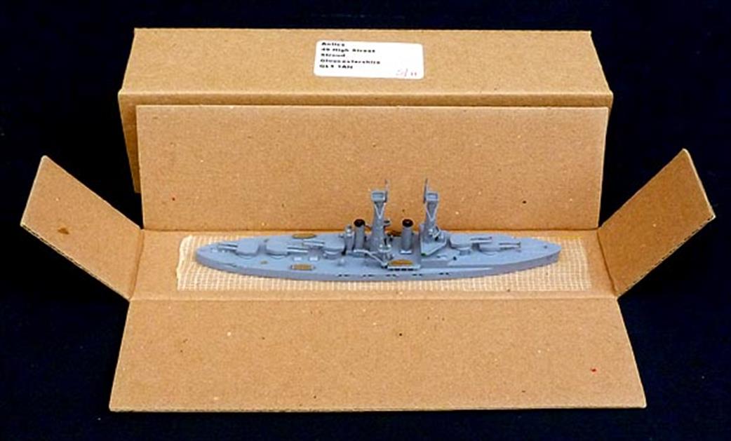 Navis Neptun 1/1250 308sh USS Delaware, BB28, a typical US Dreadnought, 1910
