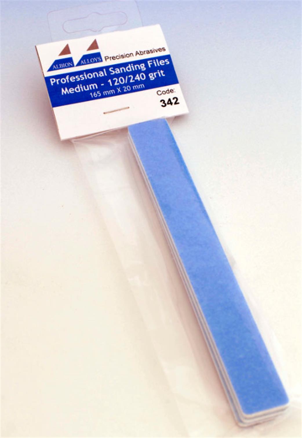 Flex-i-File  342 Double Sided Sanding Stick 120/240 Grit Pack 3