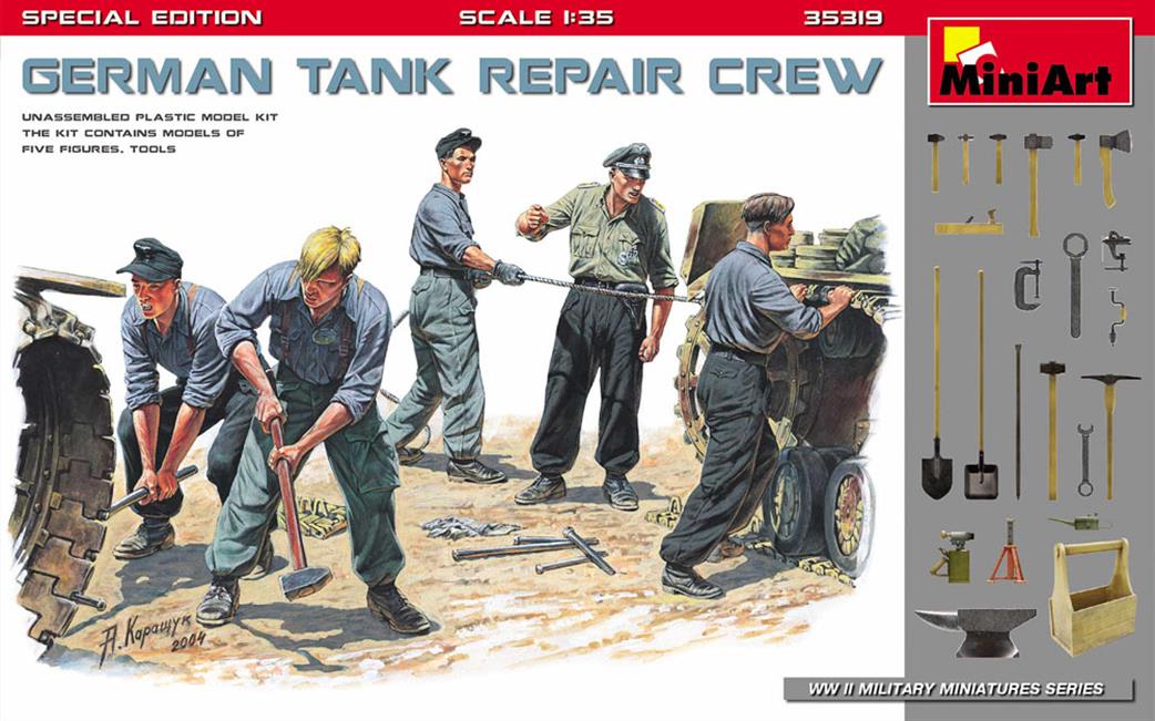 MiniArt 35319 German Tank Repair Crew  1/35