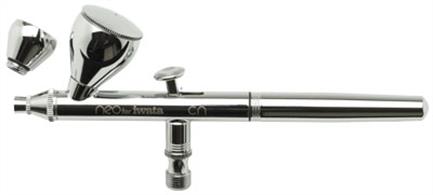 Ideal for Beginners The Neo for Iwata CN gravity feed airbrush features: