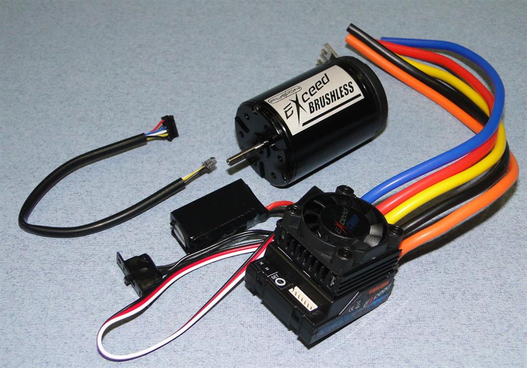 Fusion 1/10 FS-XC3035 Exceed Comp Brushless Motor & ESC Combo 3.5T/150A