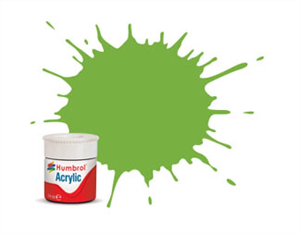 Humbrol  A12/38 38 Lime Gloss 14ml Acrylic Paint