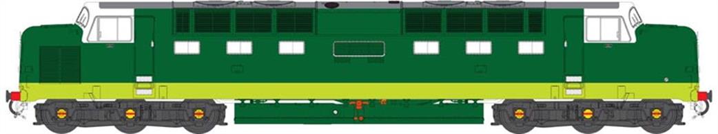 Heljan O 5505 BR Class 55 Deltic Locomotive BR Green Plain Green