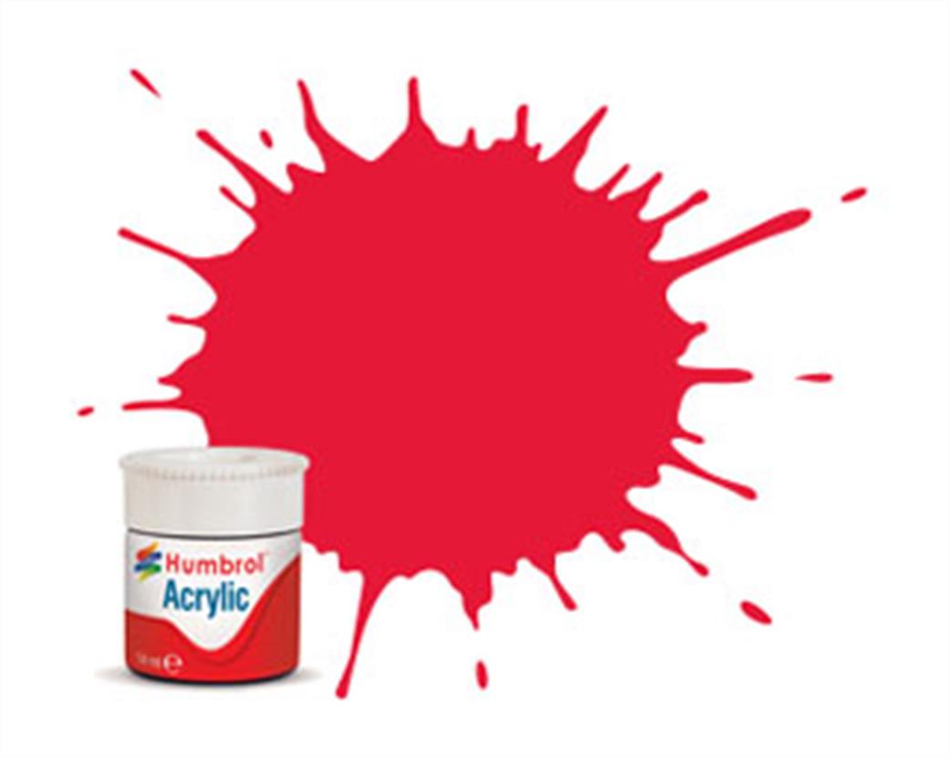 Humbrol  A12/238 238 Arrow Red Gloss 14ml Acrylic Paint