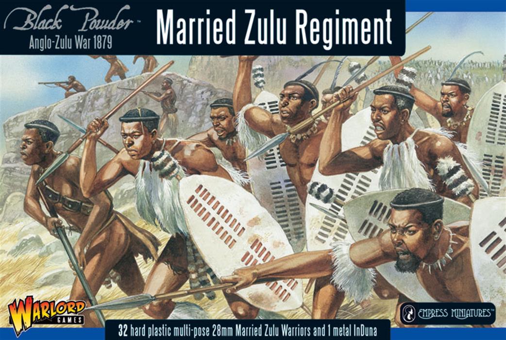 Warlord 28mm WGZ-2 Married Zulu Regiment