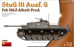 MiniArt 72101 1:72 Sturmgeschutz StuG.III Ausf.G Feb 1943 Prod