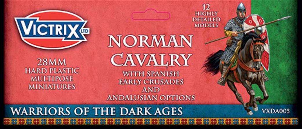Victrix 28mm VXDA005 Norman Cavalry 12 Hard Plastic Models Ready To Assemble And Paint