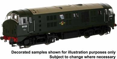 A highly detailed model of the North British design type 2 diesel electric locomotives in original condition (MAN engine), British Railways class 21.Model finished as D6110 in British Railways green livery.