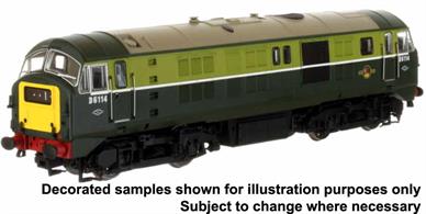 A highly detailed model of the North British design type 2 diesel electric locomotives which were rebuilt with Paxman Ventura engines in an effort to improve the reliability of the type. The rebuilt locomotives were given class number 29.Model finished as D6132 in green livery with small yellow warning panels.