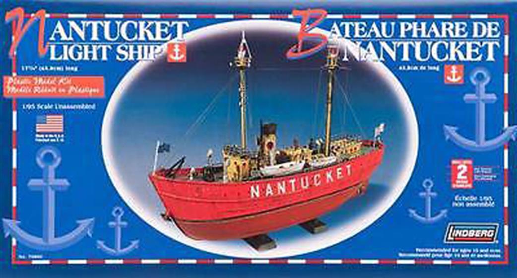 Lindberg 70860 Nantucket Light Ship Kit 1/95
