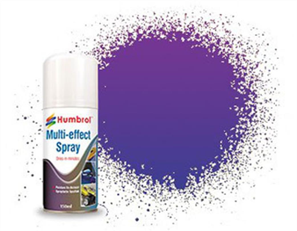Humbrol  AD6215 Violet Multi Effect Modellers Spray 150ml