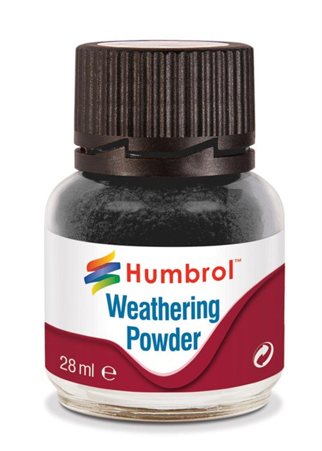 Humbrol  AV0001 Black Weathering Powder 28ml
