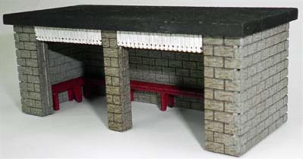 Ancorton Models OO OOST2 Stone Built Waiting Room
