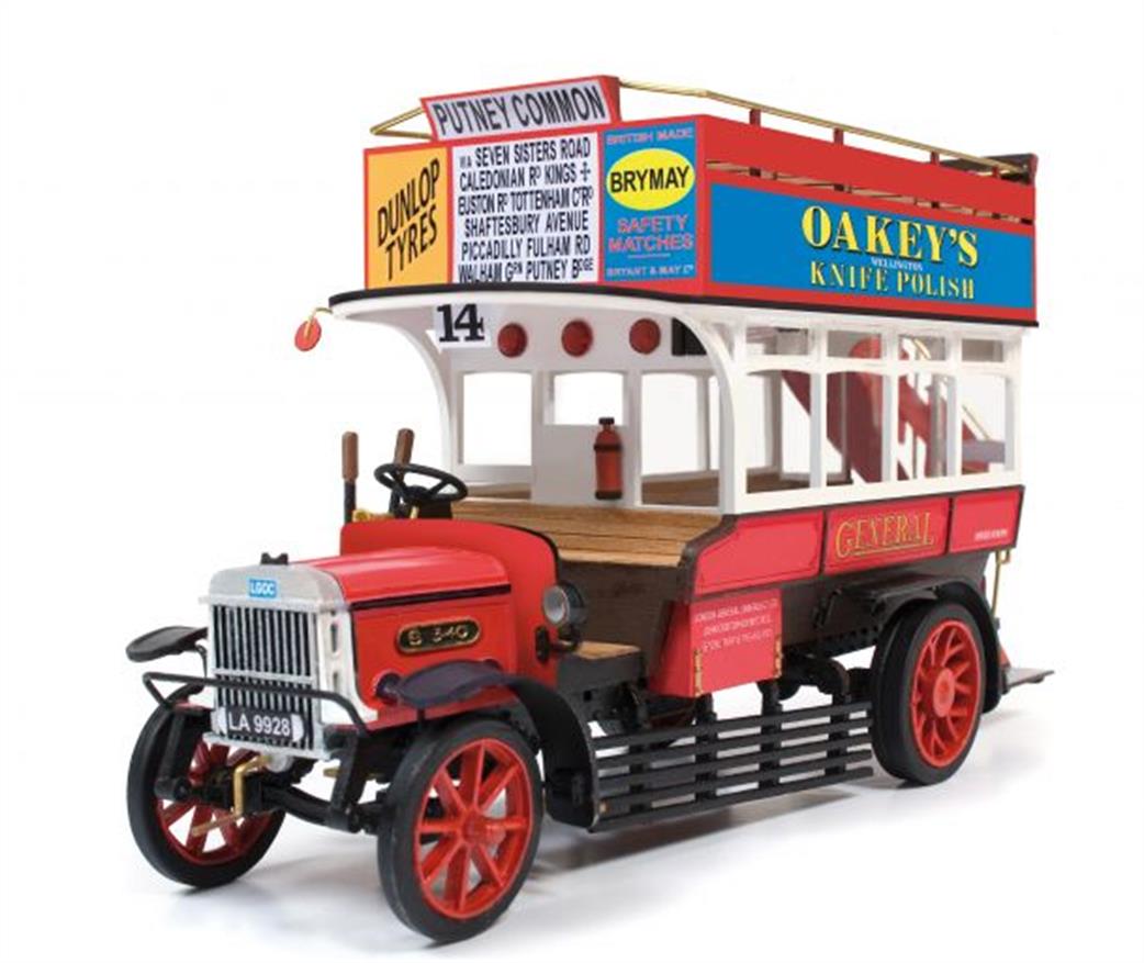 OcCre 1/24 57000 Dennis Bus B Type Wooden Kit