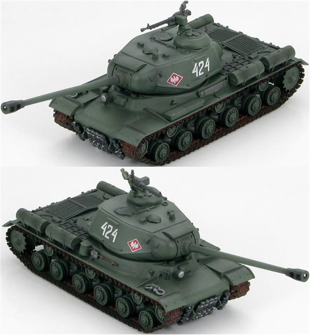 Hobby Master HG7003 Russian Heavy Tank JS-2m 424 2nd Company of 4th Independent Heavy Tank Regt., 1st Polish Army, Berlin Operation, April 1945 1/72