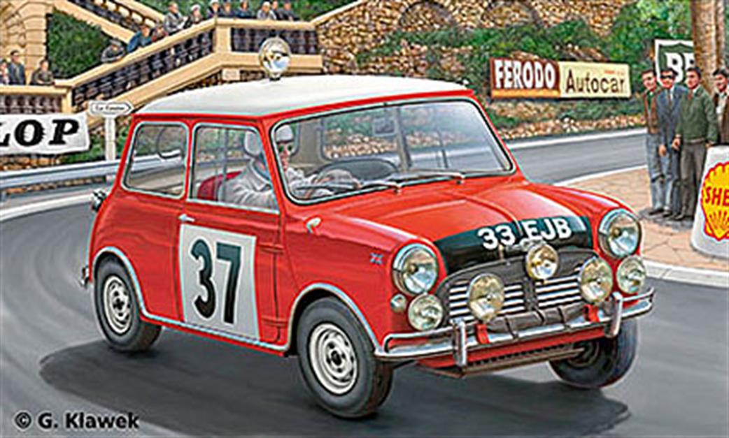 Revell 1/24 07064 Mini Cooper Rally Monte Carlo 1964 Car Kit