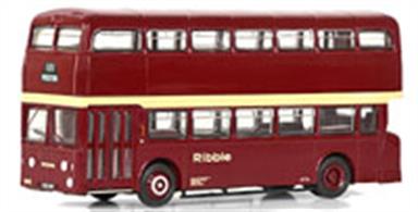 A new release from Bachmann's  Exclusive First Editions range is a Leyland Atlantean in Ribble livery (E16540). Announced at Bachmann's 2017 Press Day, the model is due to be released later this year. 