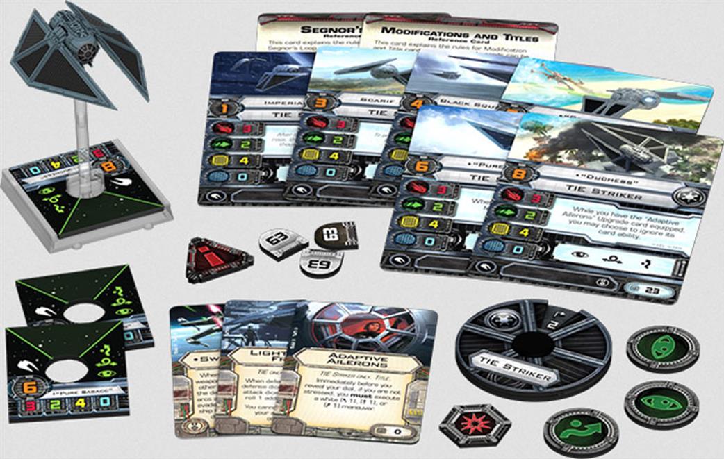 Fantasy Flight Games  SWX63 TIE Striker Expansion Pack from Star Wars X-Wing